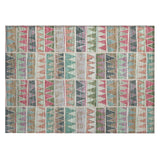 Addison Chantille ACN2205 Geometric Machine Made Transitional Salmon Rug