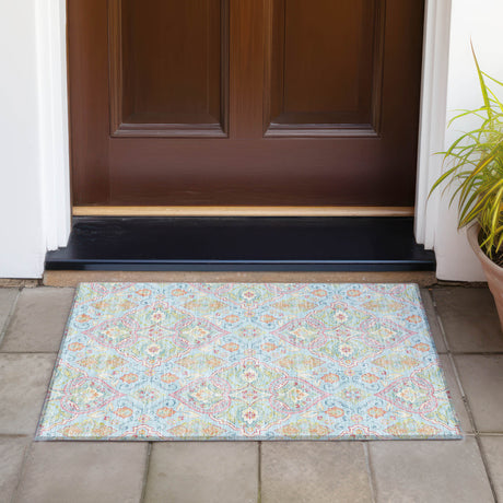 Addison Chantille ACN2207 Bohemian Machine Made Transitional Sky Rug