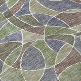 Addison Chantille ACN2208 Geometric Machine Made Transitional Green Rug