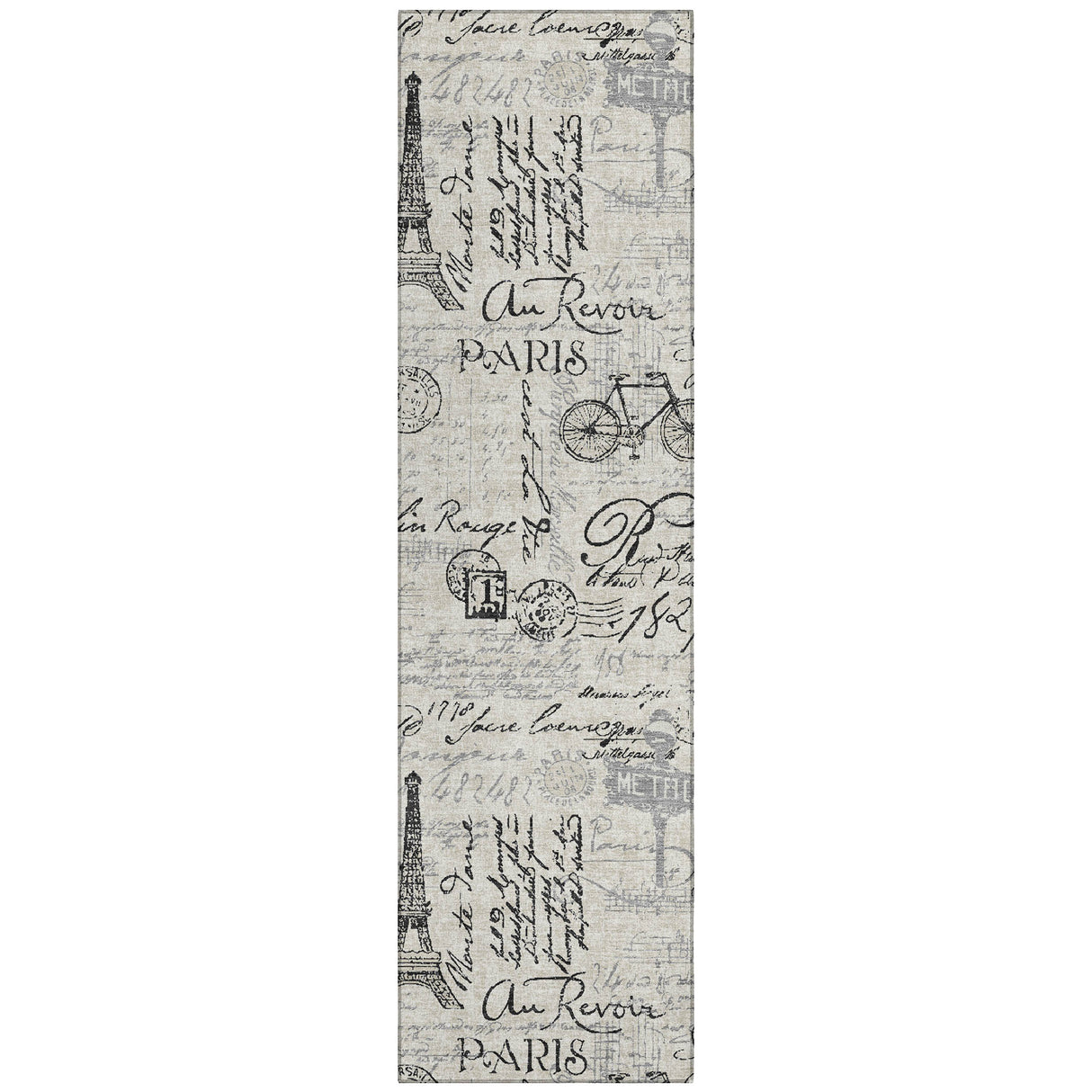 Addison Chantille ACN2209 Novelty Machine Made Transitional Beige Rug