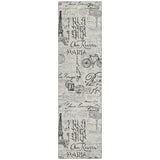 Addison Chantille ACN2209 Novelty Machine Made Transitional Beige Rug