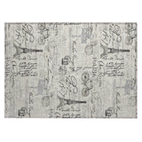 Addison Chantille ACN2209 Novelty Machine Made Transitional Beige Rug