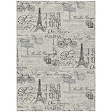 Addison Chantille ACN2209 Novelty Machine Made Transitional Beige Rug