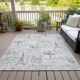 Addison Chantille ACN2209 Novelty Machine Made Transitional Ivory Rug