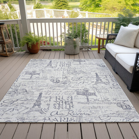 Addison Chantille ACN2209 Novelty Machine Made Transitional Ivory Rug