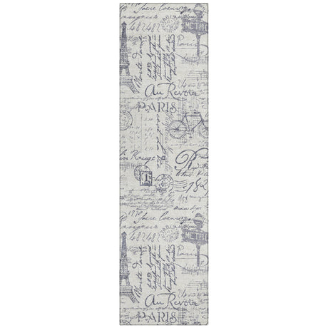 Addison Chantille ACN2209 Novelty Machine Made Transitional Ivory Rug