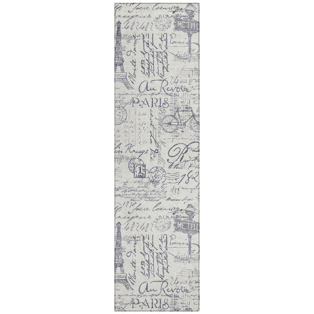 Addison Chantille ACN2209 Novelty Machine Made Transitional Ivory Rug