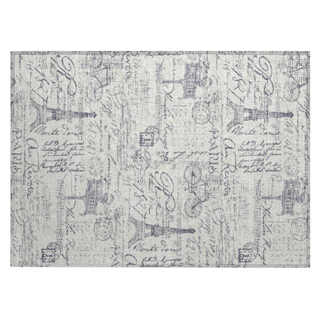 Addison Chantille ACN2209 Novelty Machine Made Transitional Ivory Rug