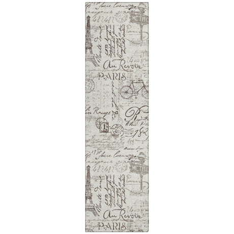 Addison Chantille ACN2209 Novelty Machine Made Transitional Linen Rug