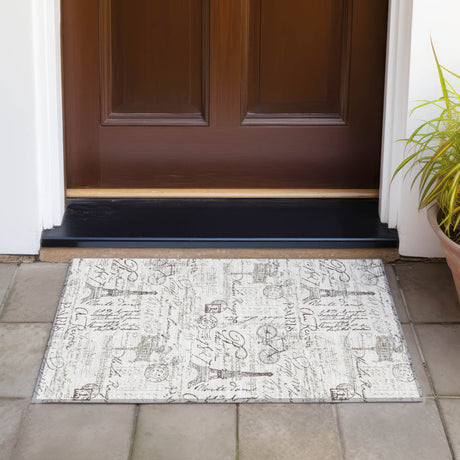 Addison Chantille ACN2209 Novelty Machine Made Transitional Linen Rug