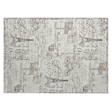Addison Chantille ACN2209 Novelty Machine Made Transitional Linen Rug