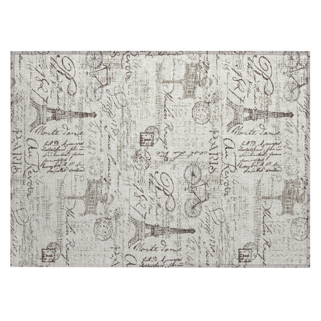 Addison Chantille ACN2209 Novelty Machine Made Transitional Linen Rug