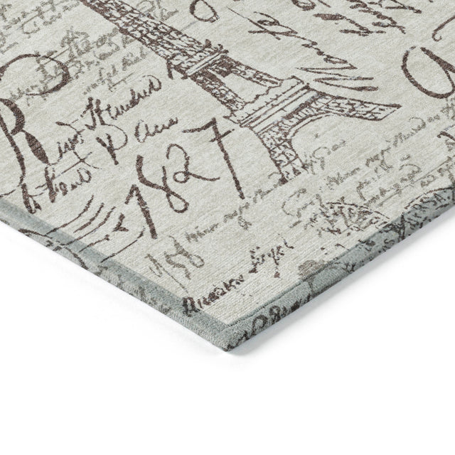 Addison Chantille ACN2209 Novelty Machine Made Transitional Linen Rug