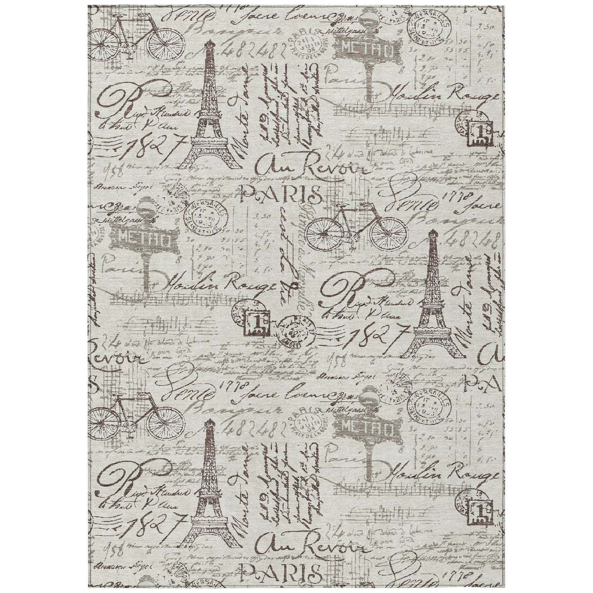 Addison Chantille ACN2209 Novelty Machine Made Transitional Linen Rug