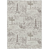 Addison Chantille ACN2209 Novelty Machine Made Transitional Linen Rug