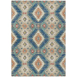 Addison Chantille ACN2210 Moroccan Machine Made Transitional Navy Rug