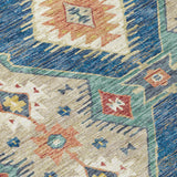 Addison Chantille ACN2210 Moroccan Machine Made Transitional Navy Rug