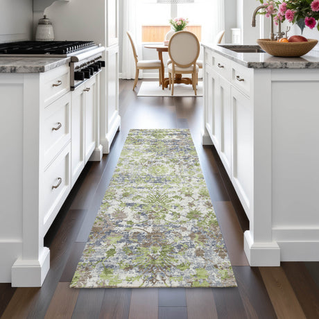 Addison Chantille ACN2211 Modern Machine Made Transitional Aloe Rug