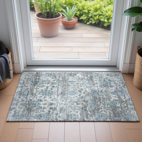 Addison Chantille ACN2211 Modern Machine Made Transitional Denim Rug