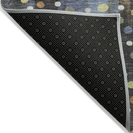 Addison Chantille ACN2213 Geometric Machine Made Transitional Denim Rug
