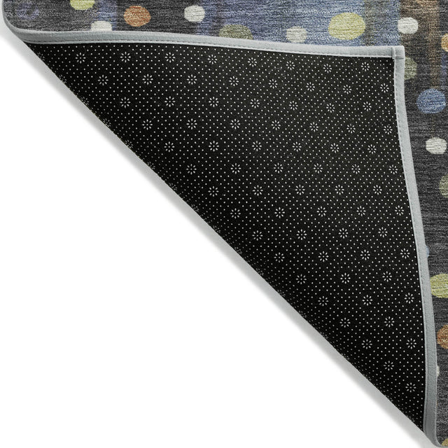 Addison Chantille ACN2213 Geometric Machine Made Transitional Denim Rug