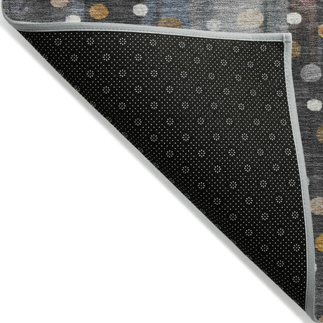 Addison Chantille ACN2213 Geometric Machine Made Transitional Gray Rug