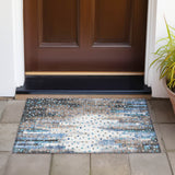 Addison Chantille ACN2213 Geometric Machine Made Transitional Taupe Rug