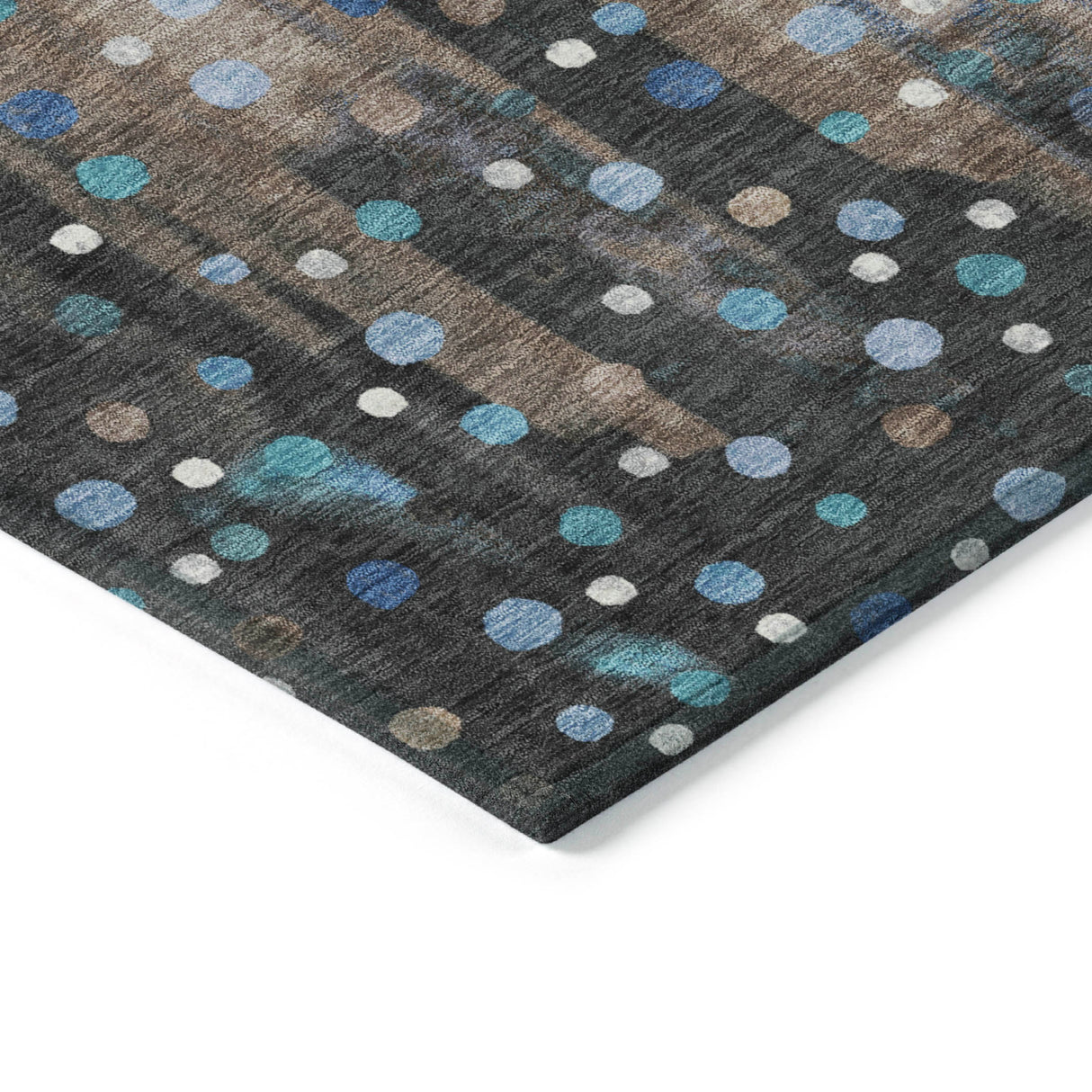 Addison Chantille ACN2213 Geometric Machine Made Transitional Taupe Rug