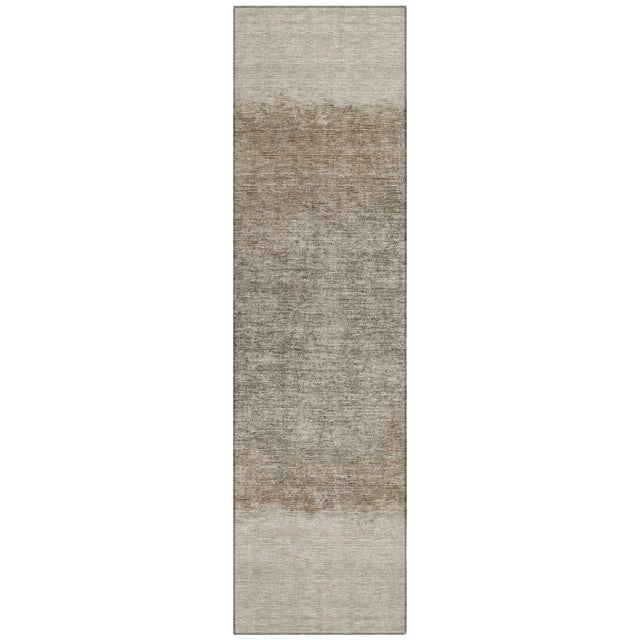 Addison Chantille ACN2214 Stripes Machine Made Transitional Beige Rug