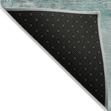 Addison Chantille ACN2214 Stripes Machine Made Transitional Teal Rug