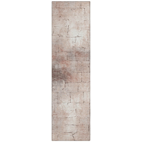 Addison Chantille ACN2215 Geometric Machine Made Transitional Coral Rug