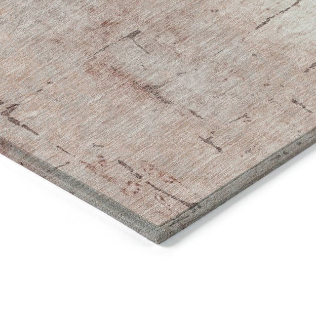 Addison Chantille ACN2215 Geometric Machine Made Transitional Coral Rug