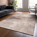 Addison Chantille ACN2215 Geometric Machine Made Transitional Coral Rug
