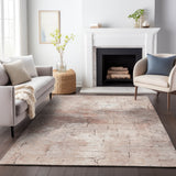 Addison Chantille ACN2215 Geometric Machine Made Transitional Coral Rug