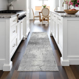 Addison Chantille ACN2215 Geometric Machine Made Transitional Gray Rug