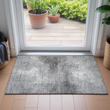 Addison Chantille ACN2215 Geometric Machine Made Transitional Gray Rug