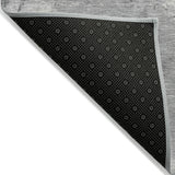 Addison Chantille ACN2215 Geometric Machine Made Transitional Gray Rug