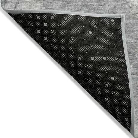 Addison Chantille ACN2215 Geometric Machine Made Transitional Gray Rug