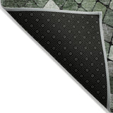 Addison Chantille ACN2216 Geometric Machine Made Transitional Sage Rug
