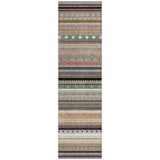 Addison Chantille ACN2218 Stripes Machine Made Transitional Khaki Rug