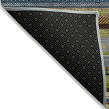 Addison Chantille ACN2218 Stripes Machine Made Transitional Olive Rug