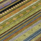 Addison Chantille ACN2218 Stripes Machine Made Transitional Olive Rug