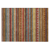 Addison Chantille ACN2218 Stripes Machine Made Transitional Paprika Rug