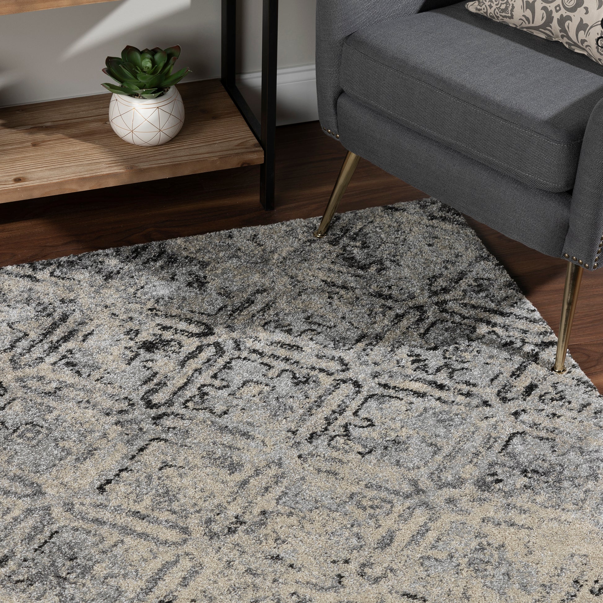 Dalyn Aero Ae8 Charcoal Area Rug