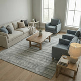 Amer Affinity AFN-1 Silver area rug - lifestyle view