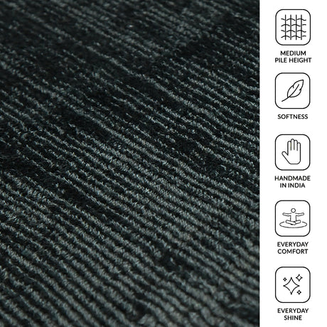 Amer Affinity AFN-12 Stone Gray area rug - infographic view