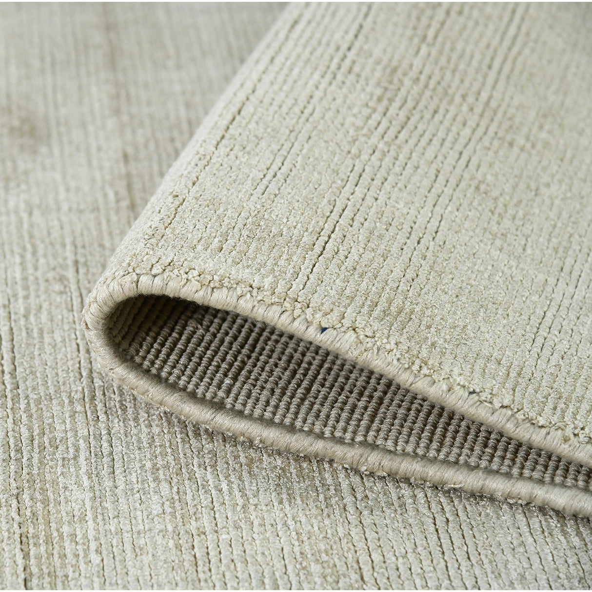 Amer Affinity Contemporary Striped Hand-Woven Sand Area Rug