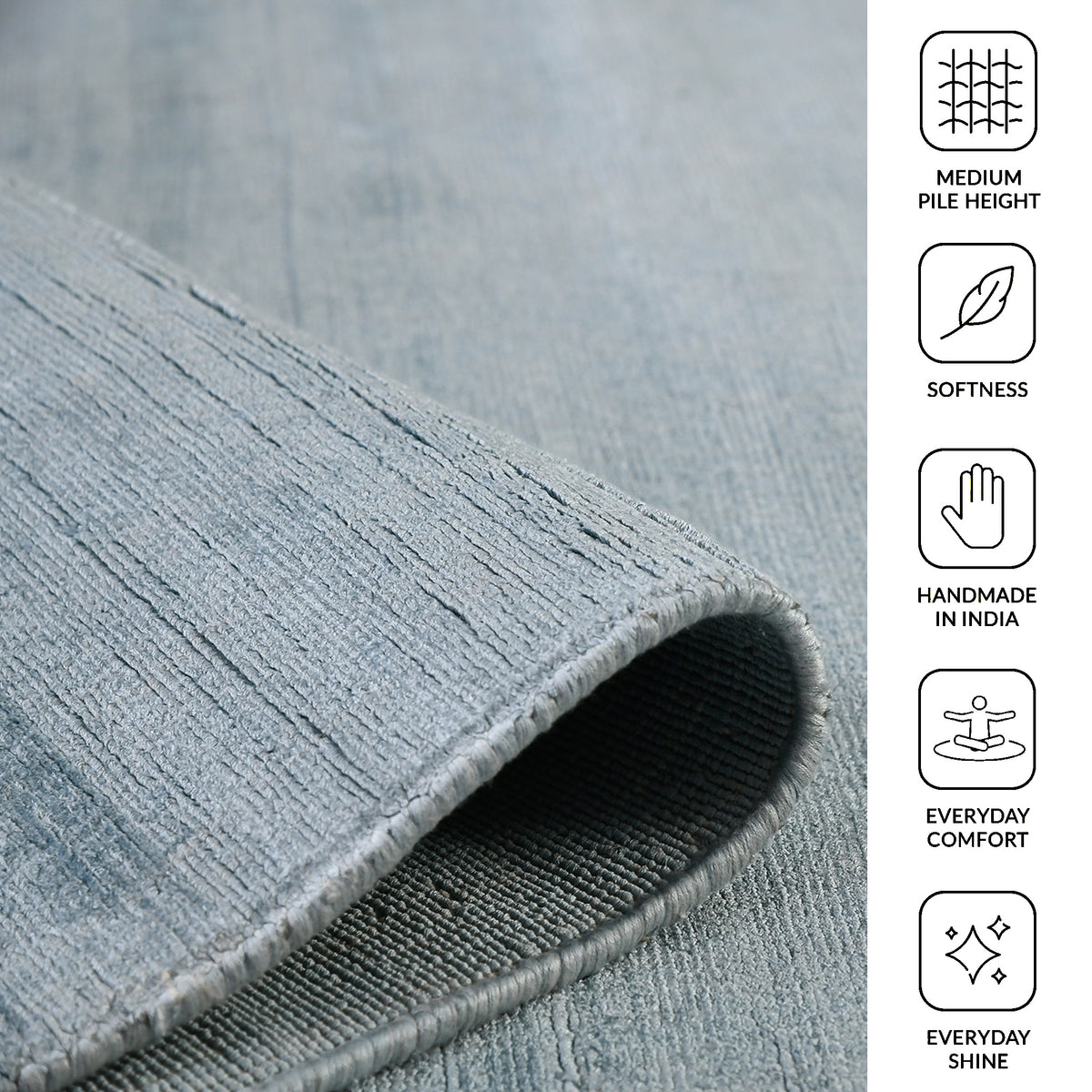 Amer Affinity AFN-5 Light Blue area rug - infographic view