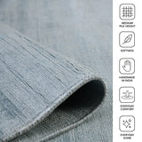 Amer Affinity AFN-5 Light Blue area rug - infographic view