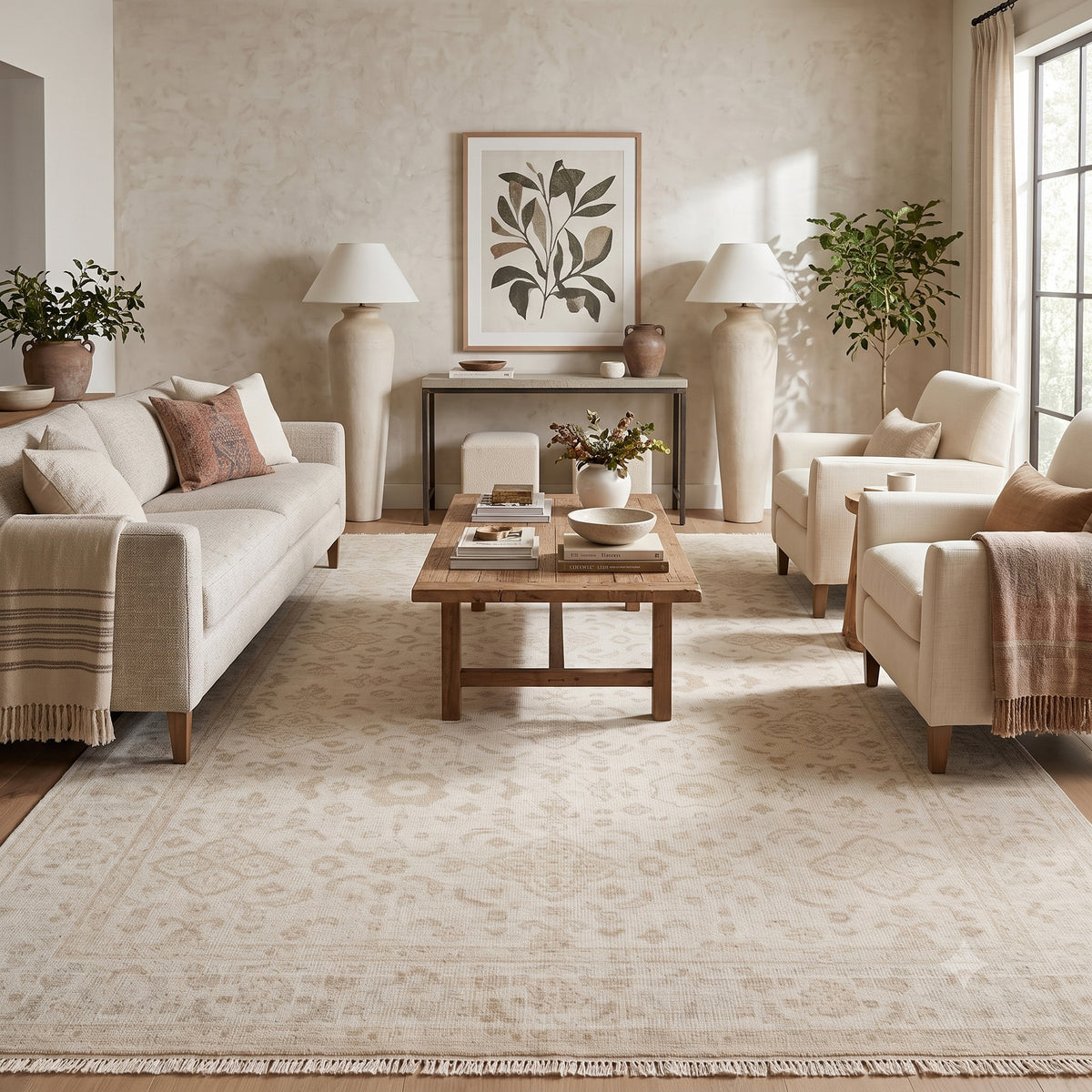 Amer Ainsley AIN-2 Light Blue area rug - lifestyle view